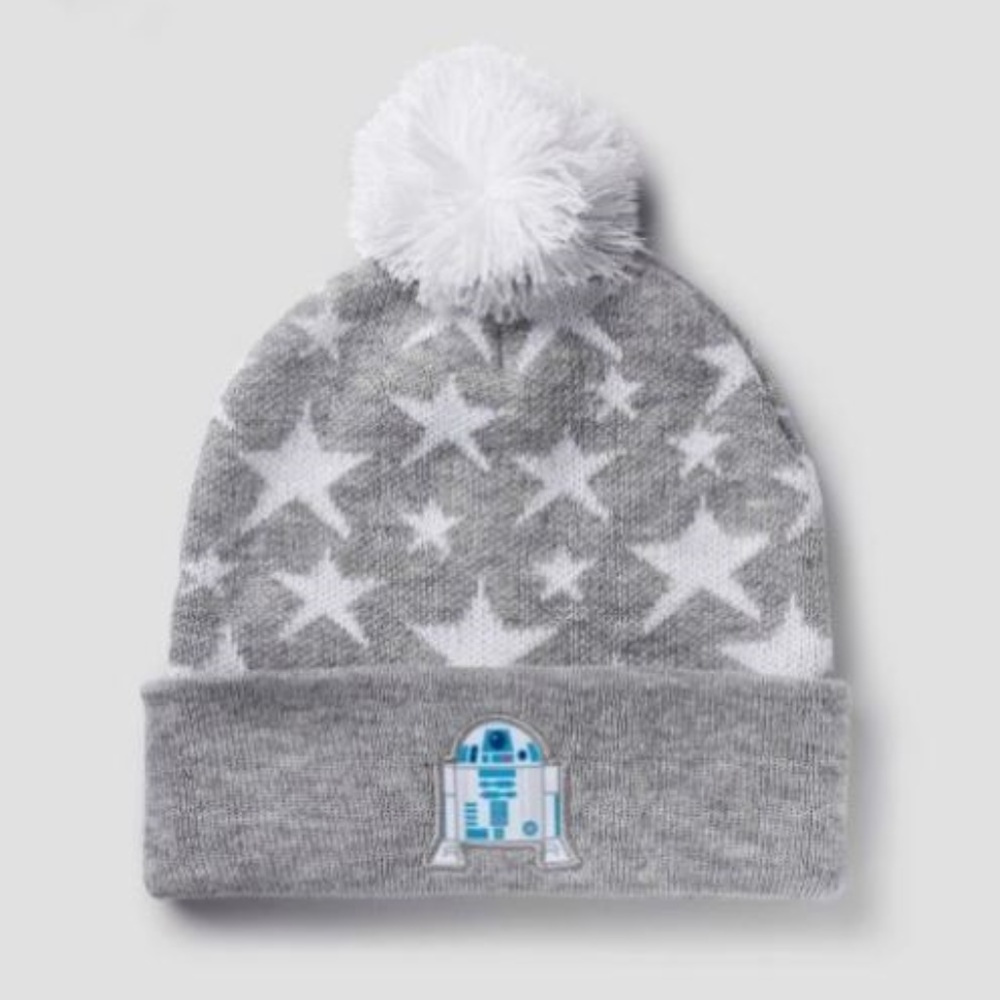 Kids Stars Wars Beanie- Gray One Size